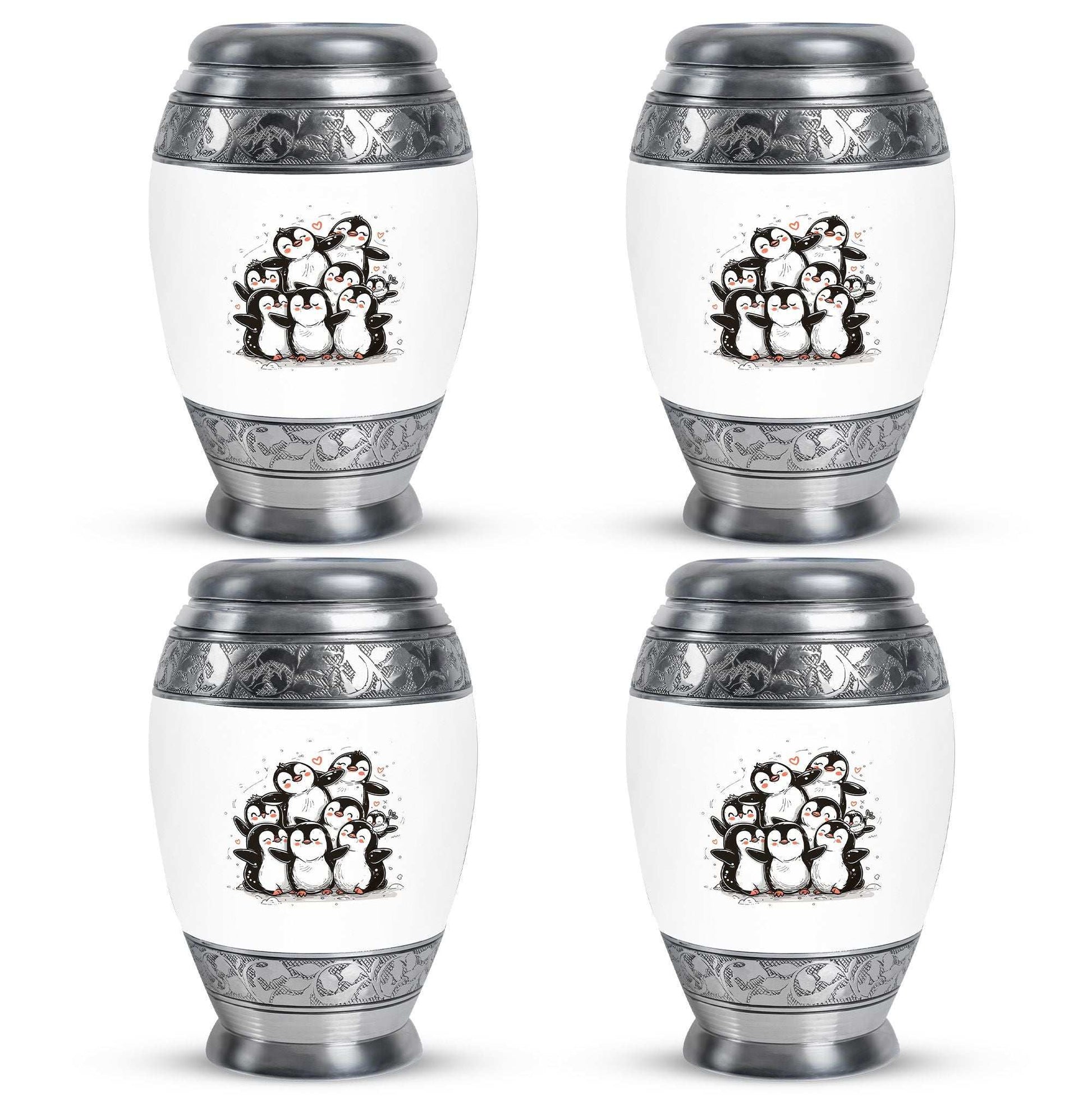 Penguin Theme 3 Inch Keepsake Pack of 4