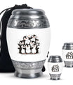 Penguin Theme Large Urn With 2 Keepsake Urn