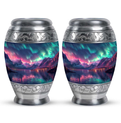 Aurora Borealis Theme 3 Inch Keepsake Pack of 2