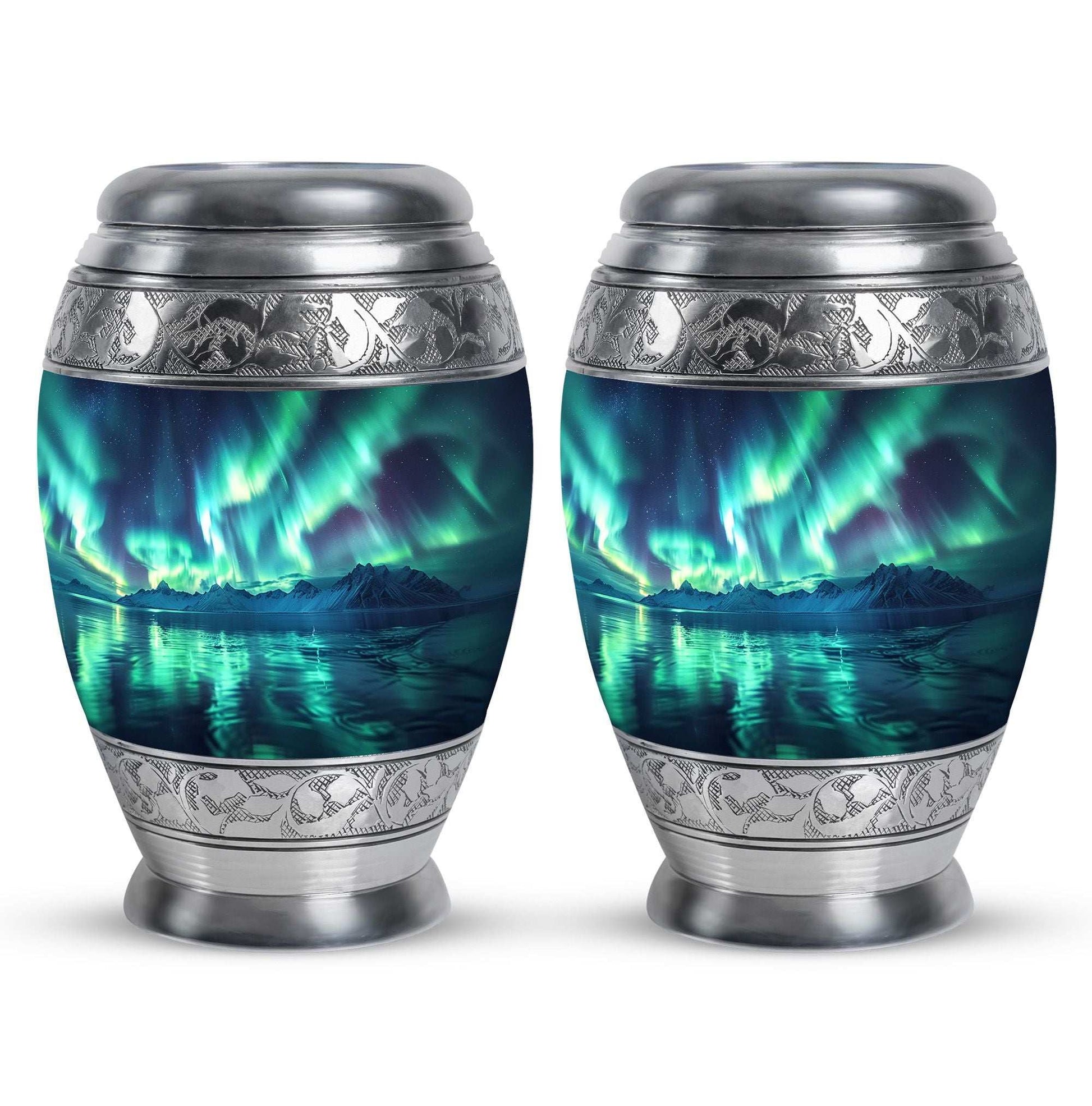 Aurora Borealis Borealis Theme 3 Inch Keepsake Pack of 2