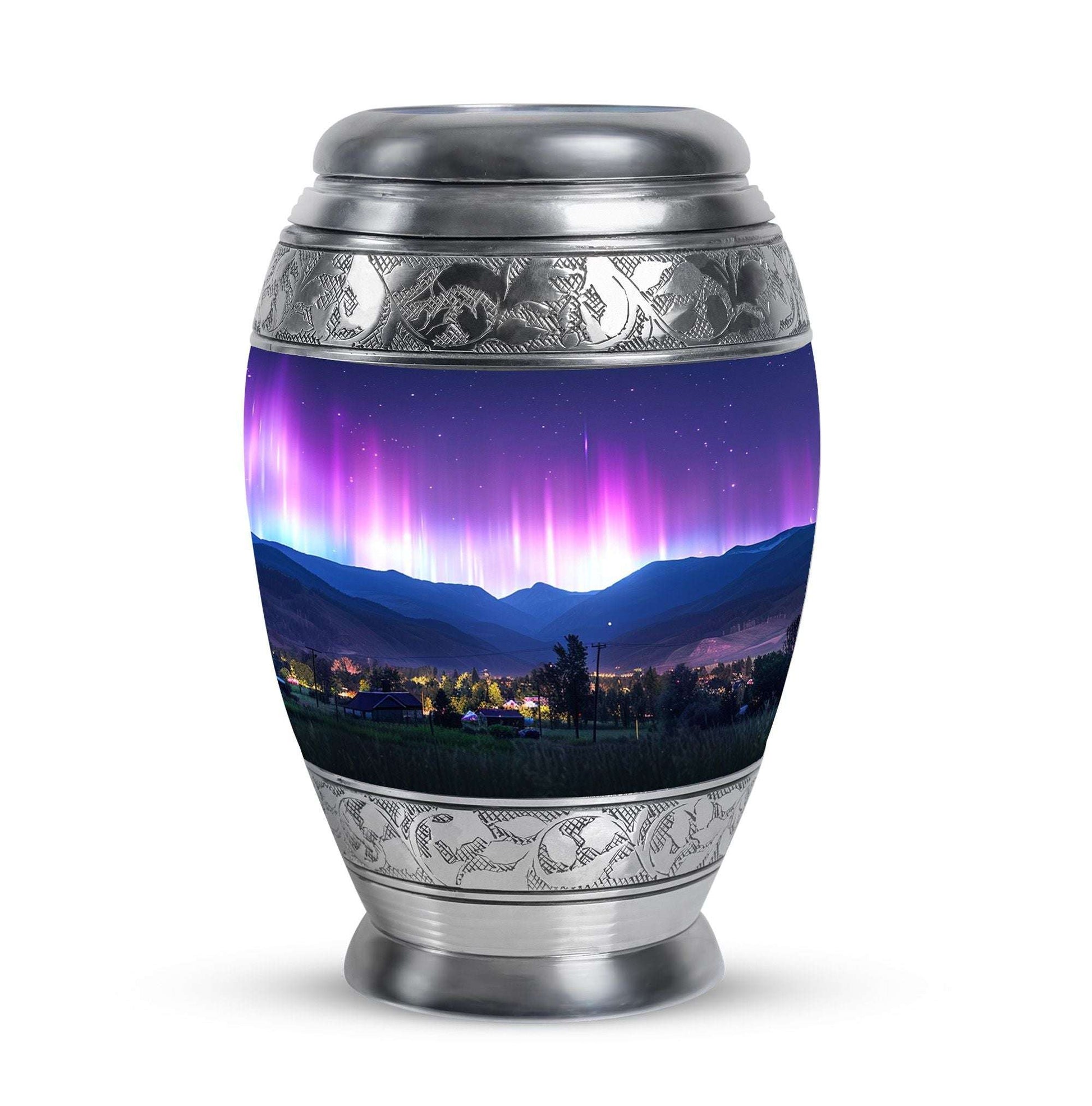 Aurora Borealis Theme 3 Inch Keepsake