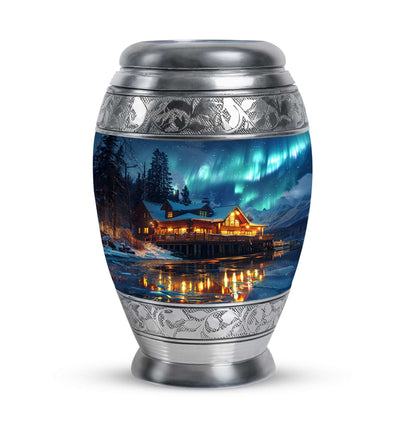 Aurora Borealis Borealis Theme 3 Inch Keepsake