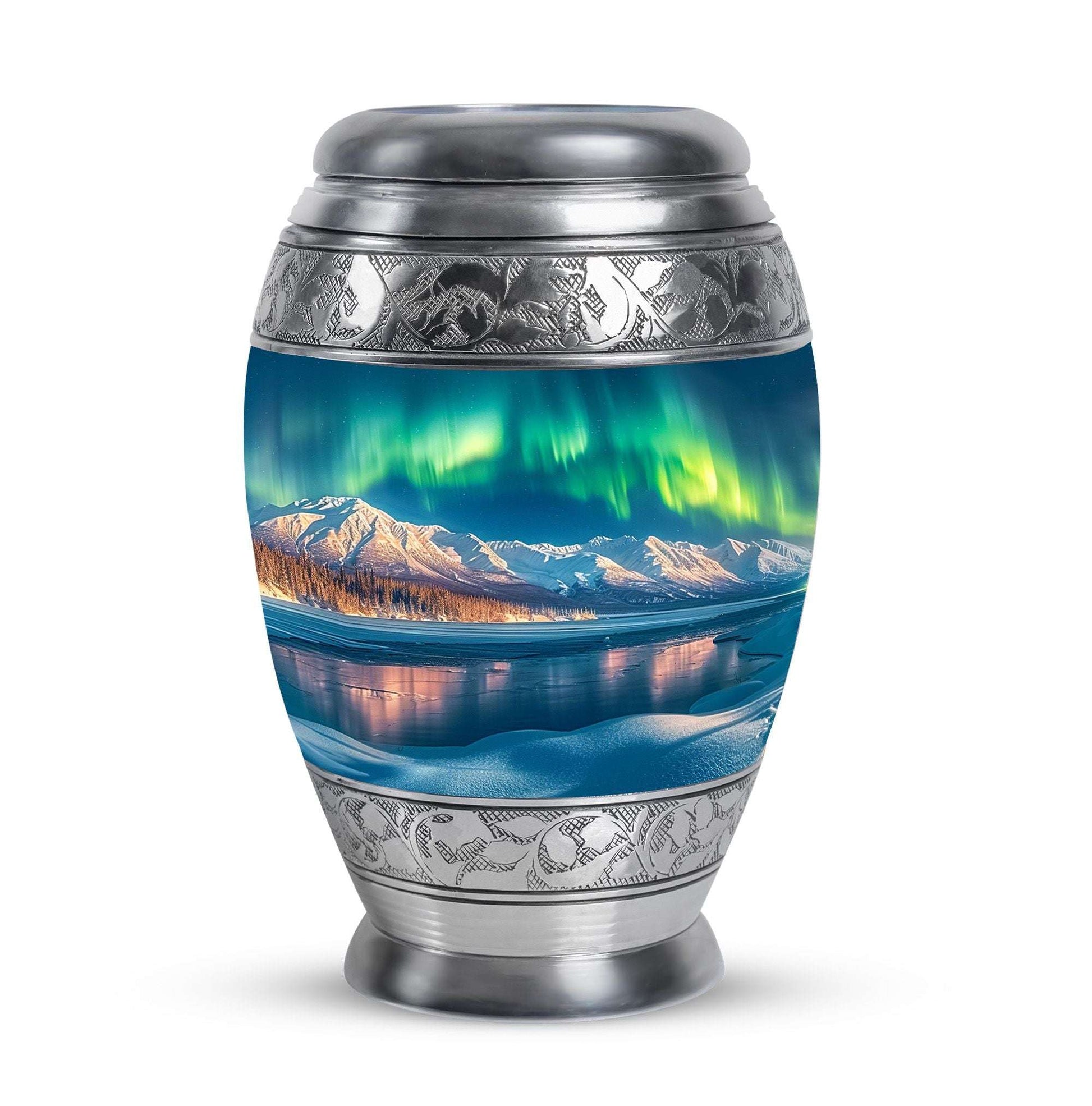 Aurora Borealis Theme 3 Inch Keepsake