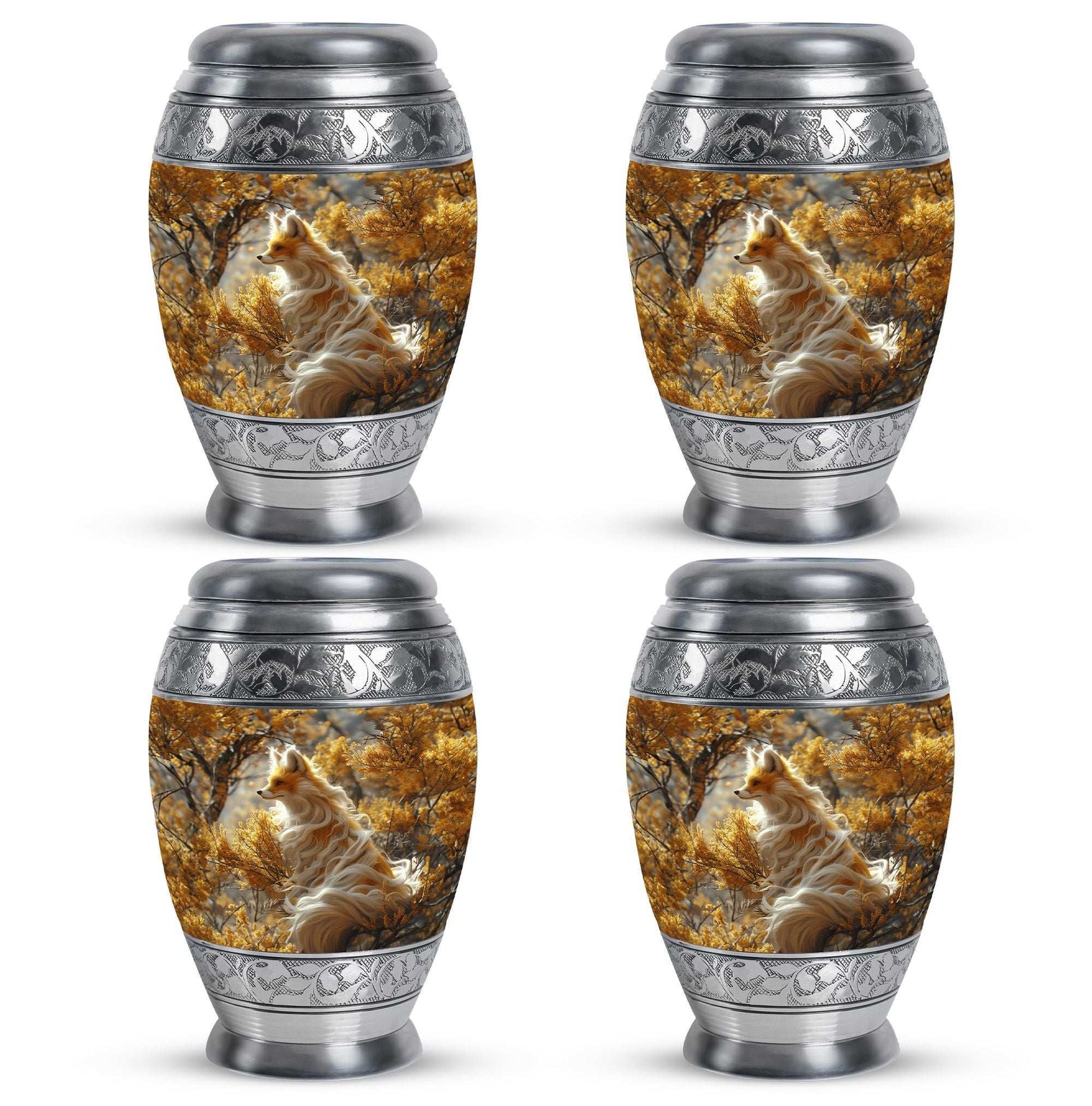 Fox Theme 3 Inch Keepsake Pack of 4