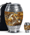 Fox Theme Large Urn With 1 Keepsake Urn