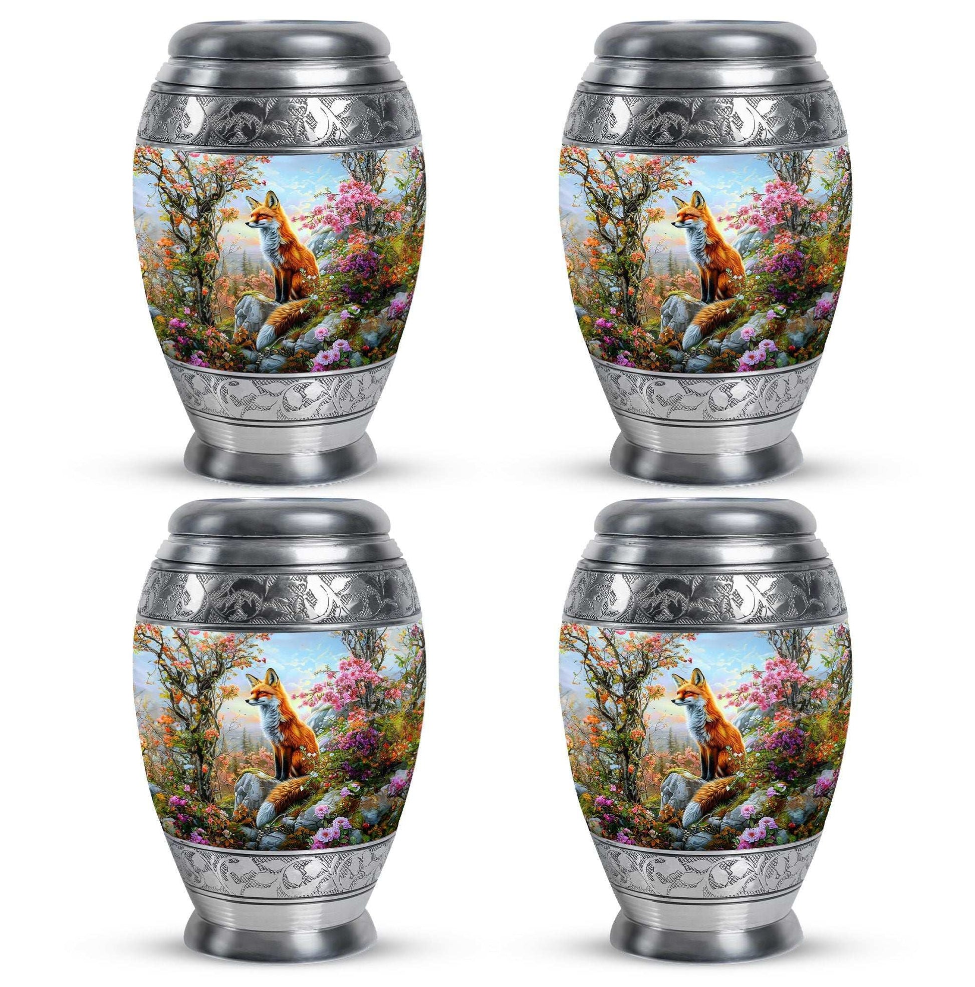 Fox Theme 3 Inch Keepsake Pack of 4