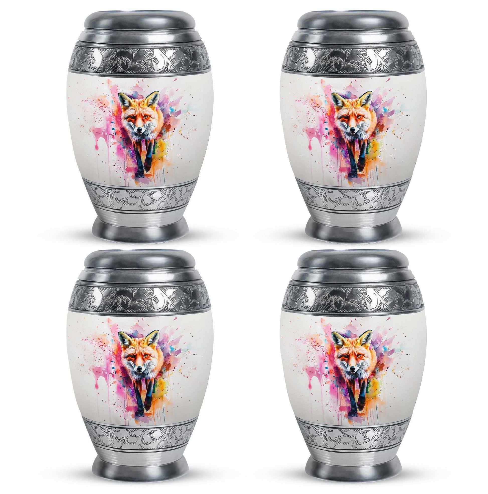 Fox Theme 3 Inch Keepsake Pack of 4