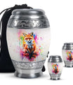 Fox Theme Large Urn With 2 Keepsake Urn