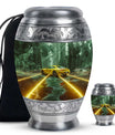 Car Theme Large Urn With 1 Keepsake Urn