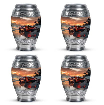 Car Theme 3 Inch Keepsake Pack of 4