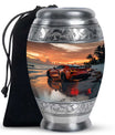 Car Theme Large Urn 10 Inch