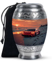 Car Theme Large Urn 10 Inch