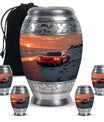 Car Theme Large Urn With 4 Keepsake Urn