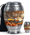 Car Theme Large Urn With 1 Keepsake Urn