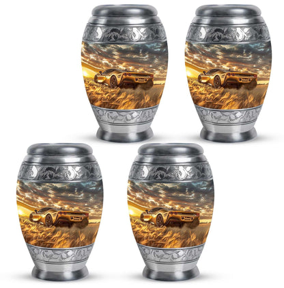 Car Theme 3 Inch Keepsake Pack of 4