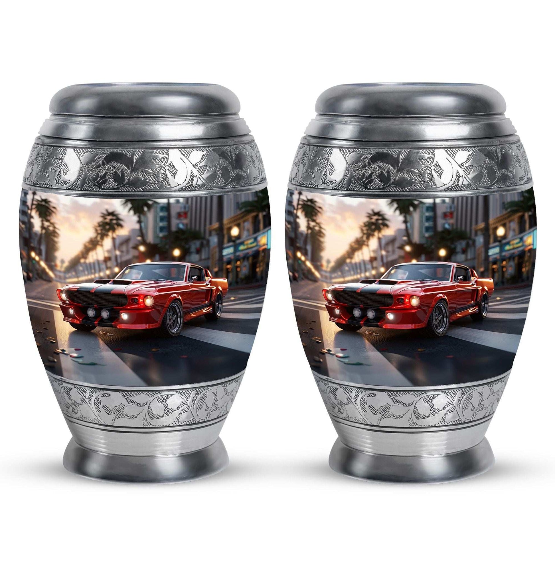 Car Theme 3 Inch Keepsake Pack of 2