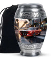Car Theme Large Urn 10 Inch