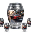Car Theme Large Urn With 4 Keepsake Urn