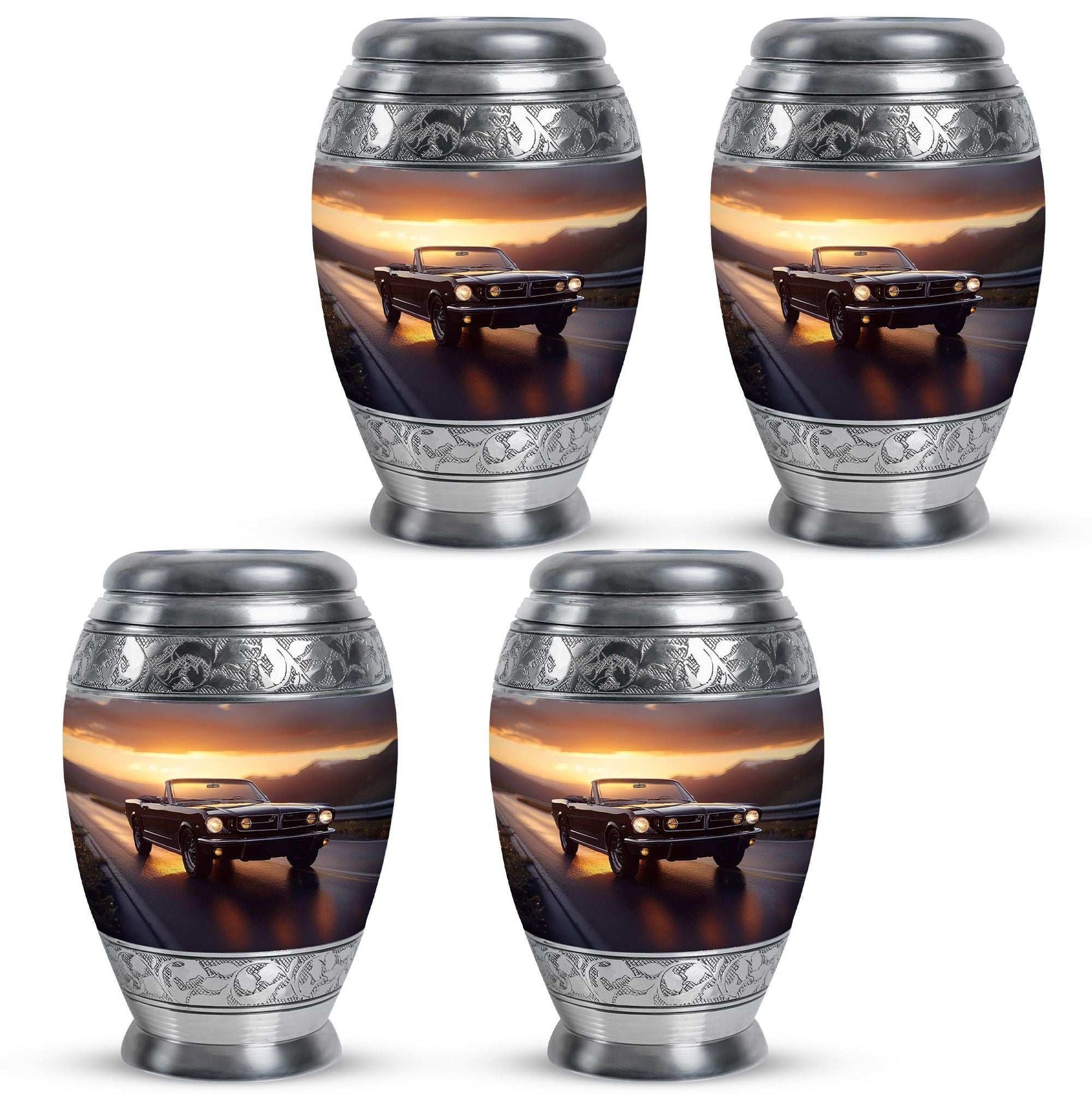 Car Theme 3 Inch Keepsake Pack of 4