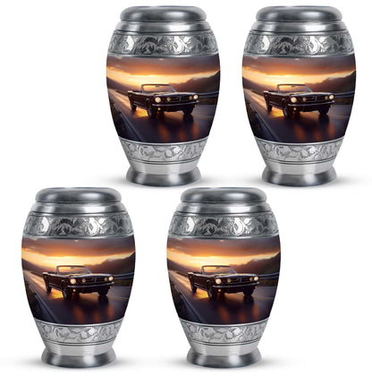 Car Theme 3 Inch Keepsake Pack of 4