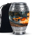 Car Theme Large Urn 10 Inch