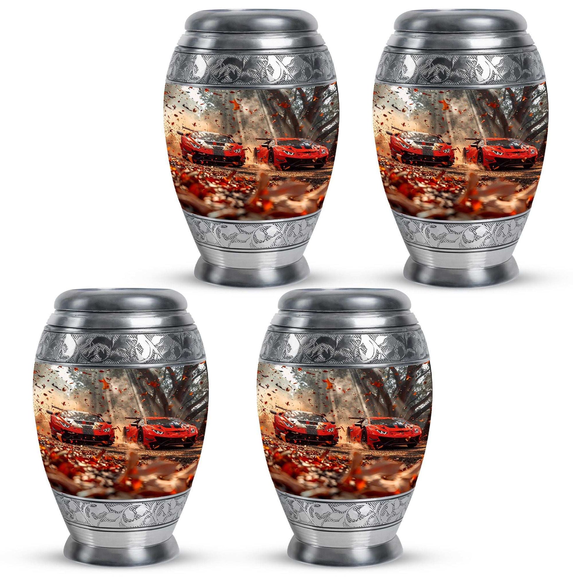 Car Theme 3 Inch Keepsake Pack of 4