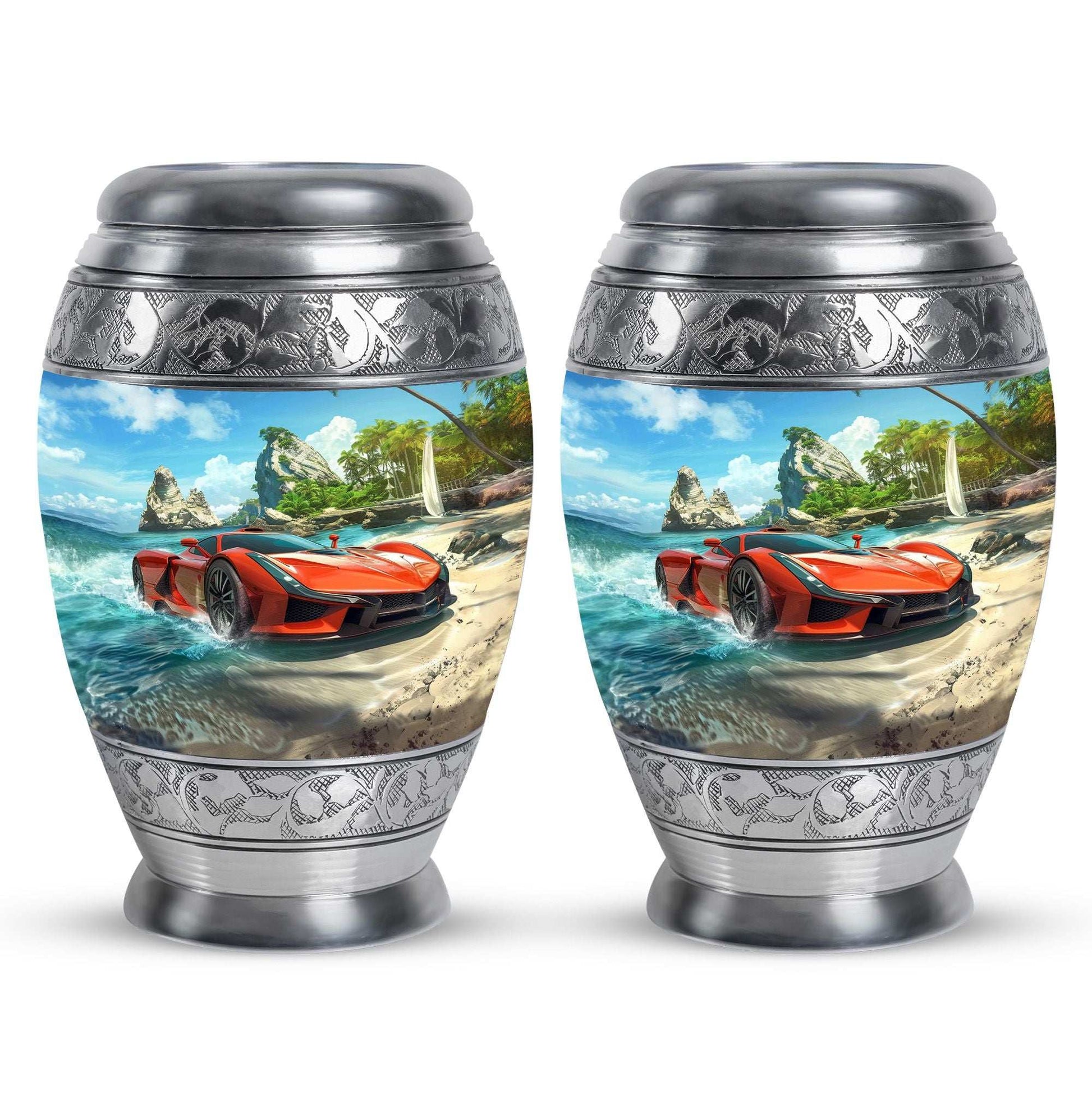 Car Theme 3 Inch Keepsake Pack of 2