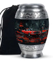 Car Theme Large Urn 10 Inch
