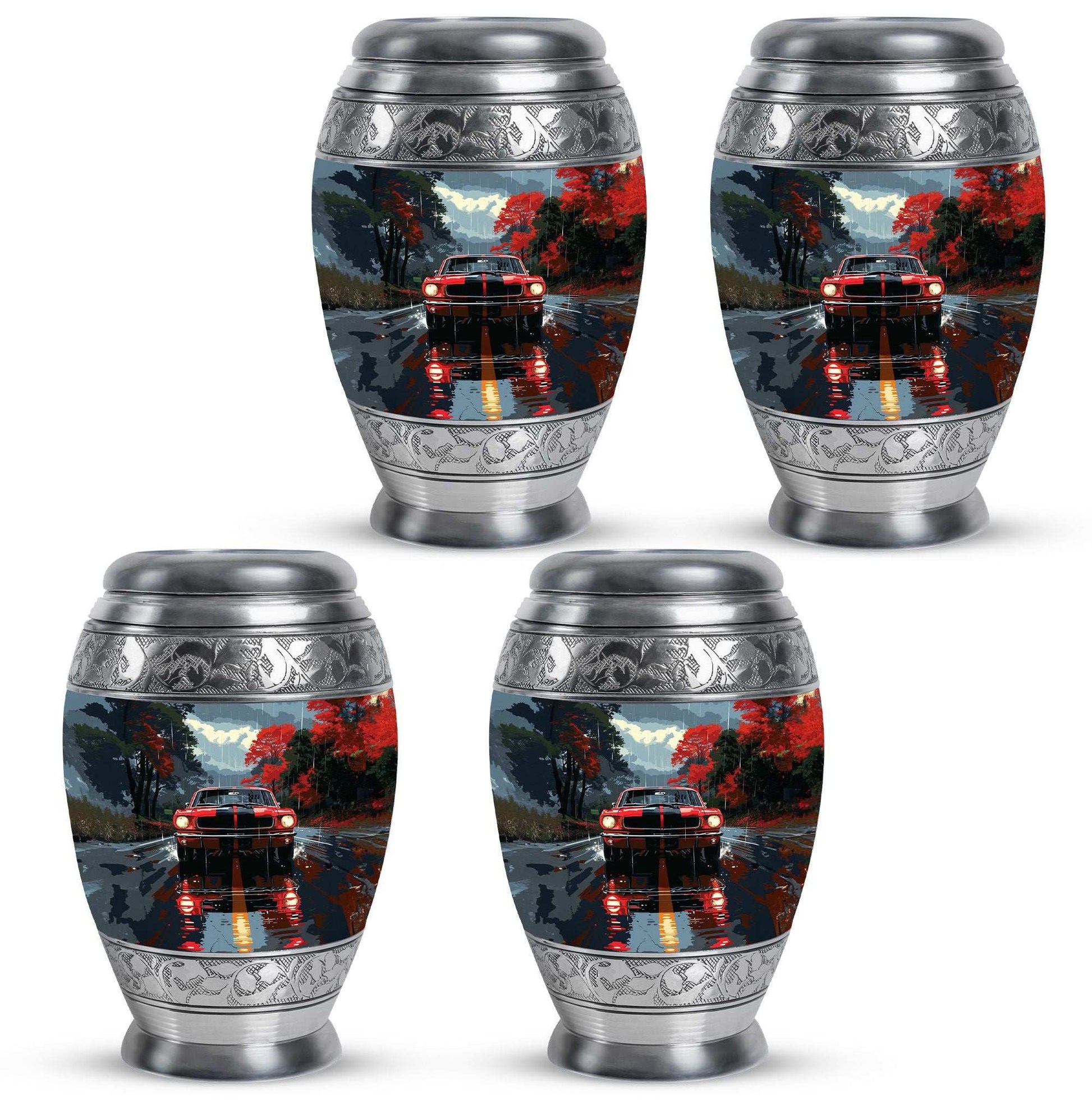 Car Theme 3 Inch Keepsake Pack of 4