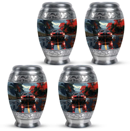 Car Theme 3 Inch Keepsake Pack of 4