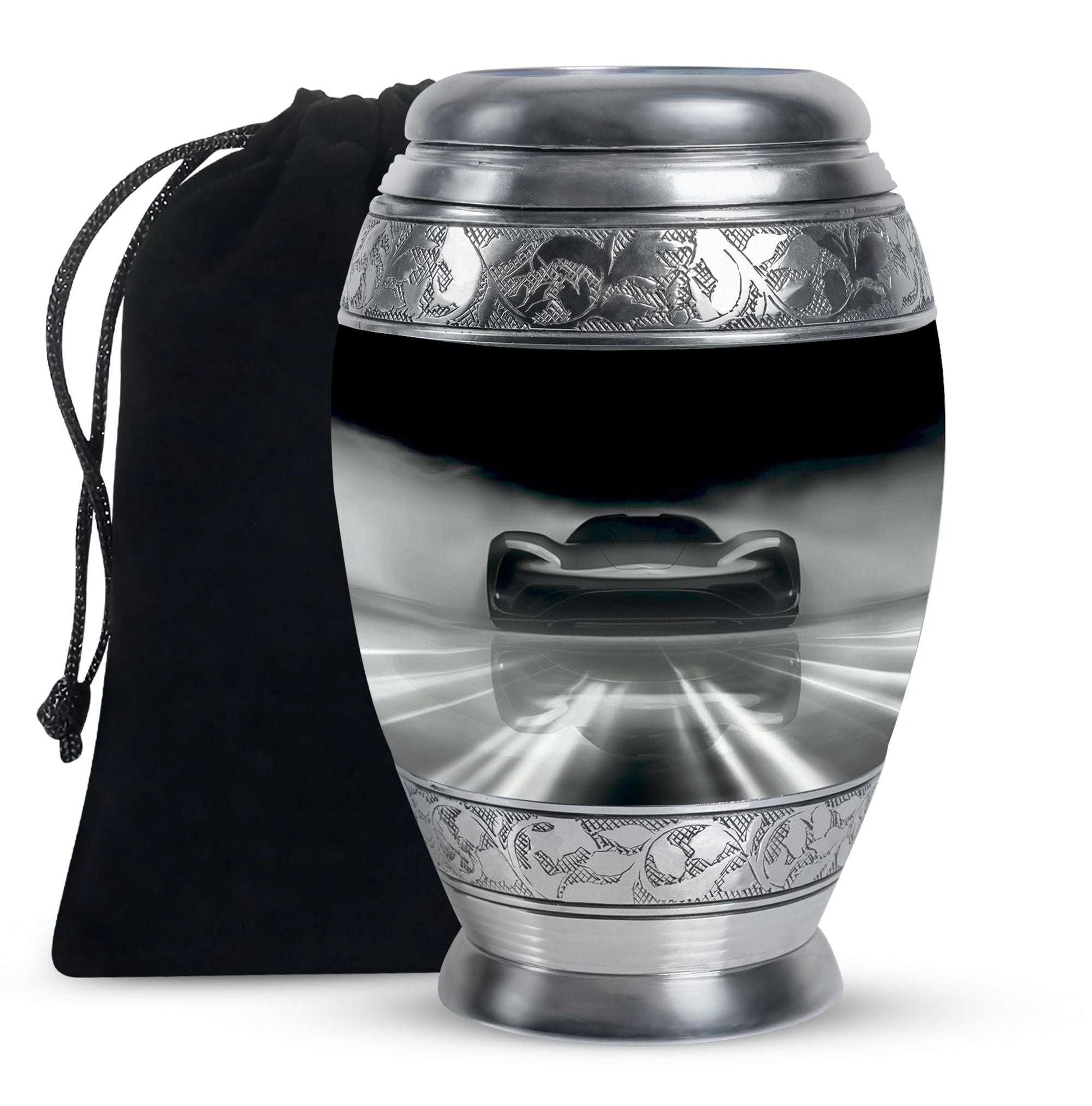 Car Theme Large Urn 10 Inch