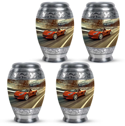Car Theme 3 Inch Keepsake Pack of 4