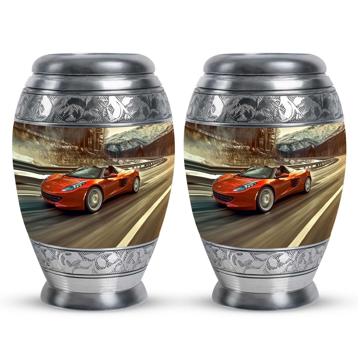 Car Theme 3 Inch Keepsake Pack of 2