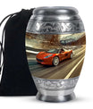 Car Theme Large Urn 10 Inch