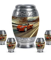 Car Theme Large Urn With 4 Keepsake Urn