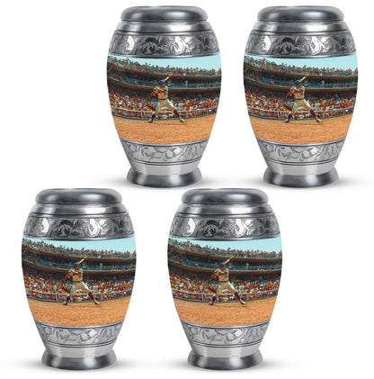 Baseball Theme 3 Inch Keepsake Pack of 4