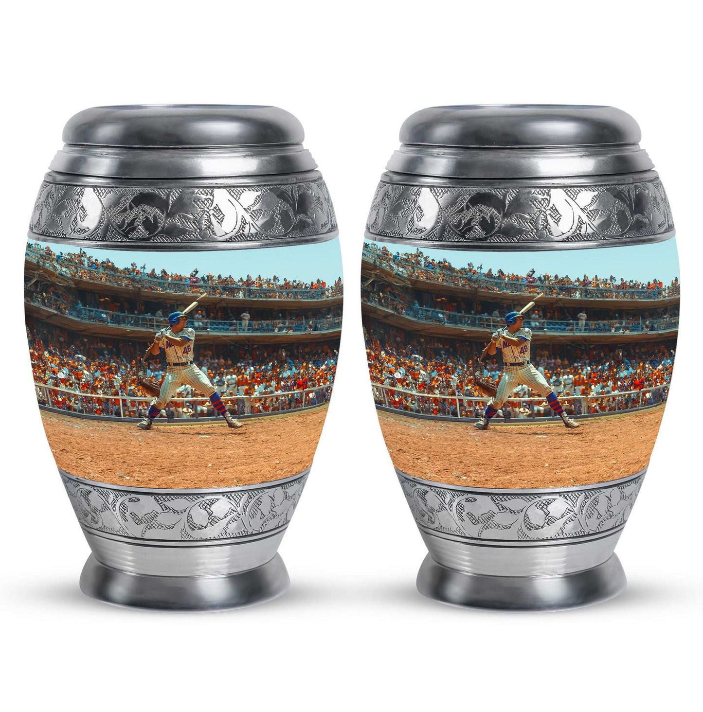 Baseball Theme 3 Inch Keepsake Pack of 2