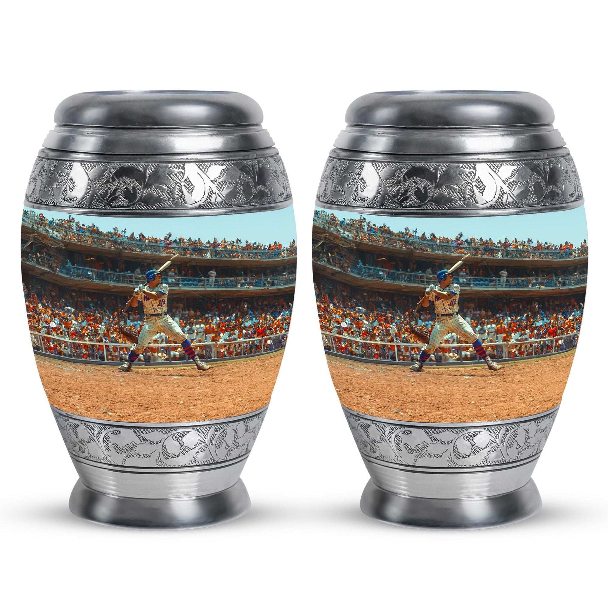 Baseball Theme 3 Inch Keepsake Pack of 2