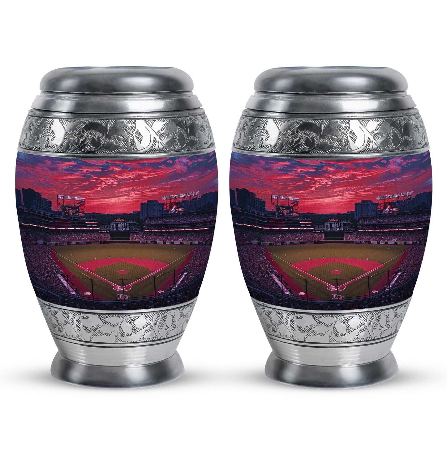 Baseball Theme 3 Inch Keepsake Pack of 2