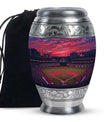 Baseball Theme Large Urn 10 Inch