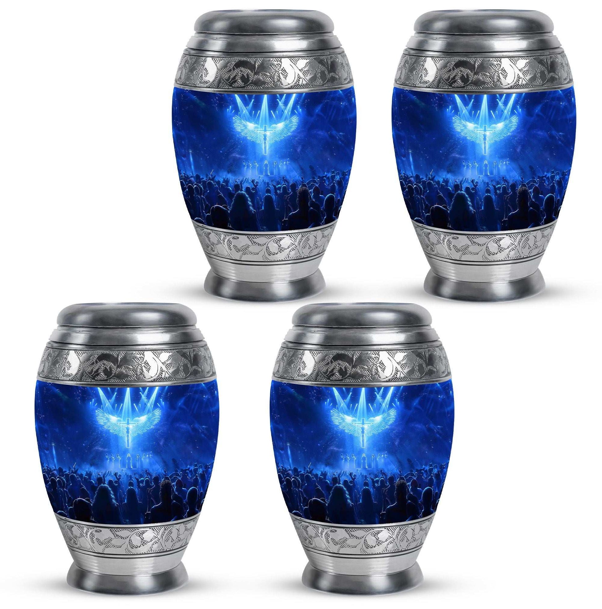 Cross Theme 3 Inch Keepsake Pack of 4