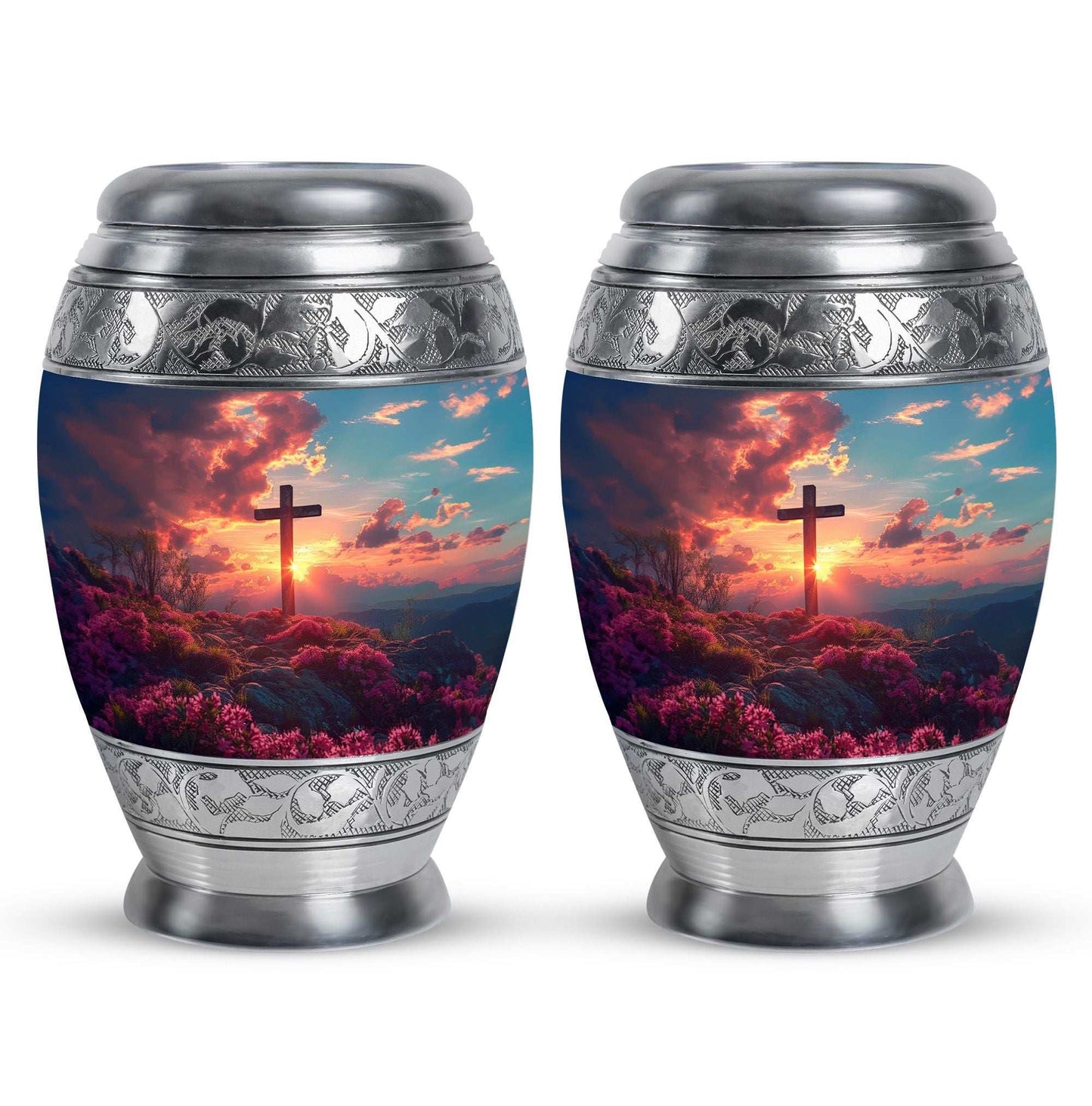 Cross Theme 3 Inch Keepsake Pack of 2