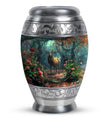 Deer Theme Large Urn 10 Inch