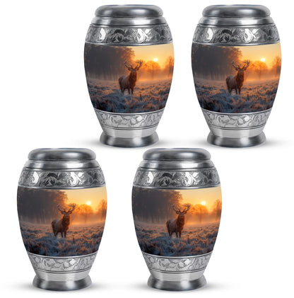Deer Theme 3 Inch Keepsake Pack of 4