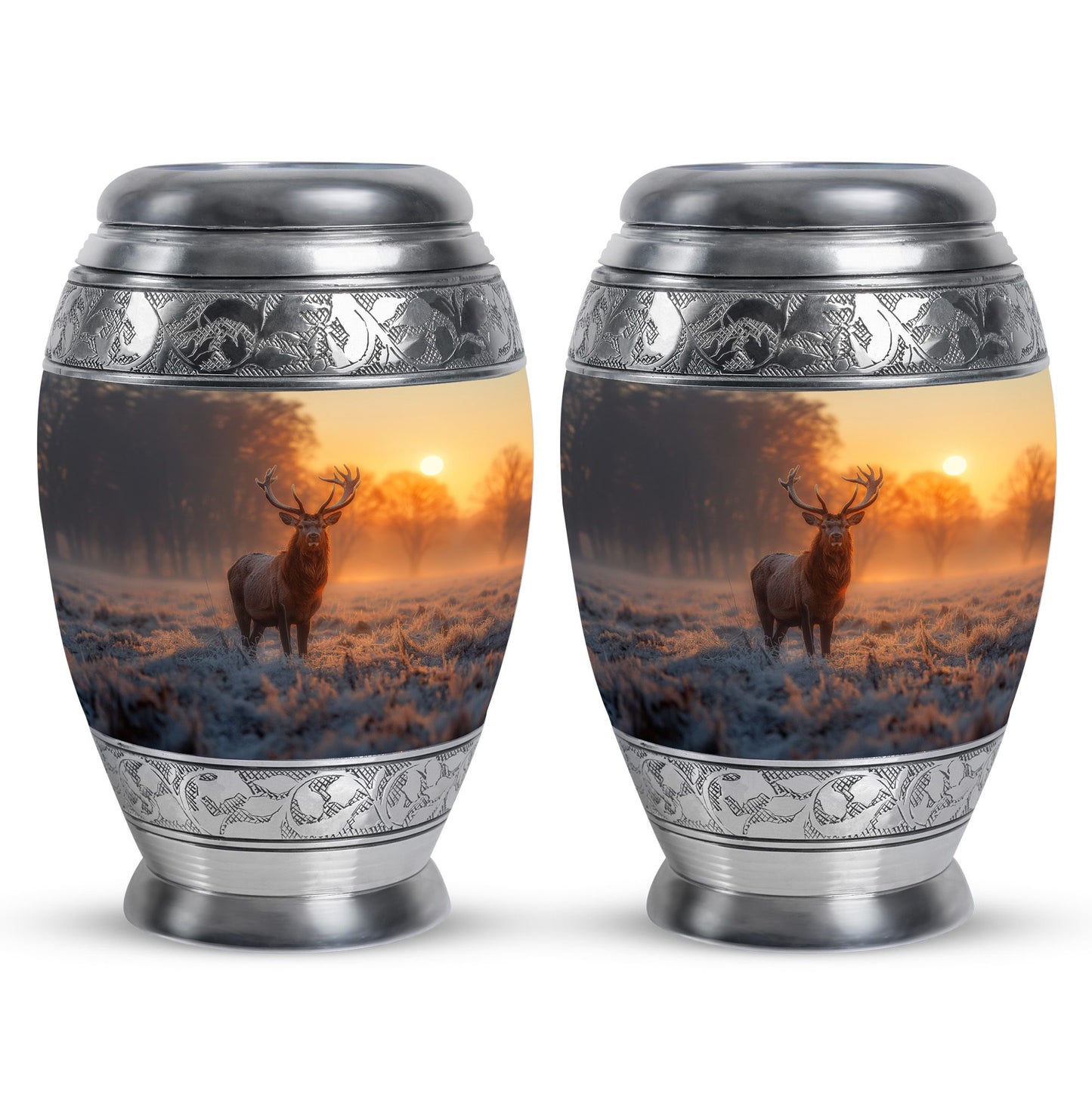 Deer Theme 3 Inch Keepsake Pack of 2