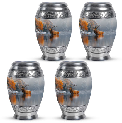 Deer Theme 3 Inch Keepsake Pack of 4