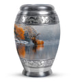 Deer Theme Large Urn 10 Inch