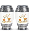 Deer Family Theme 3 Inch Keepsake Pack of 2