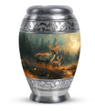 Deer Family Theme Large Urn 10 Inch