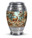 Deer Family Theme Large Urn 10 Inch